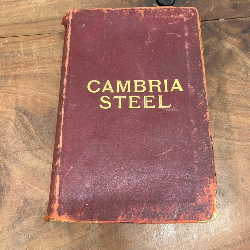 Cambria Steel George E Thackray 1912 Tenth Edition Structural Steel Handbook